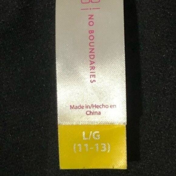 No Boundaries Womens Black One Piece Beach Bae Swimsuit Size L - Picture 7 of 12